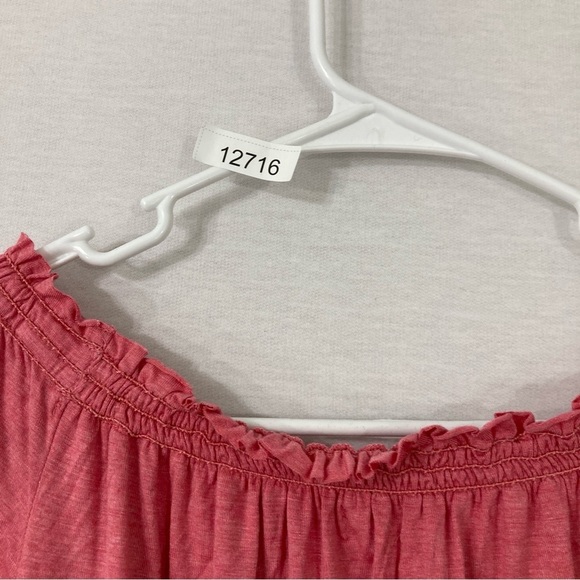 New Max Studio Dusty Pink Soft Stretch Rayon Casual Top size Medium - Picture 9 of 9